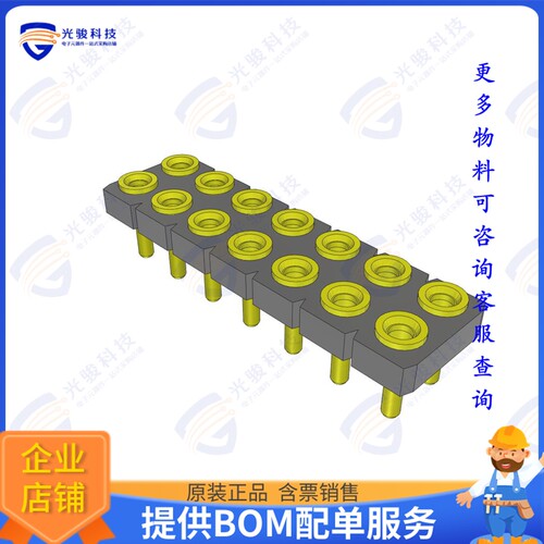 SDL-107-T-39 连接器.100  LOW PROFILE DOUBLE ROW SCR