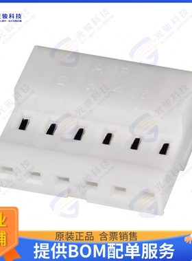 3-641535-6 连接器CONN RCPT 6POS IDC 24AWG TIN