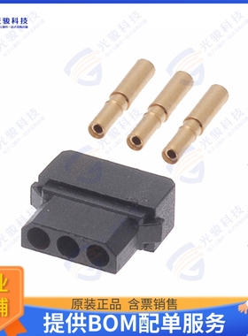 M80-8980305 连接器CONN RCPT 3P CRIMP 24-28AWG GOLD