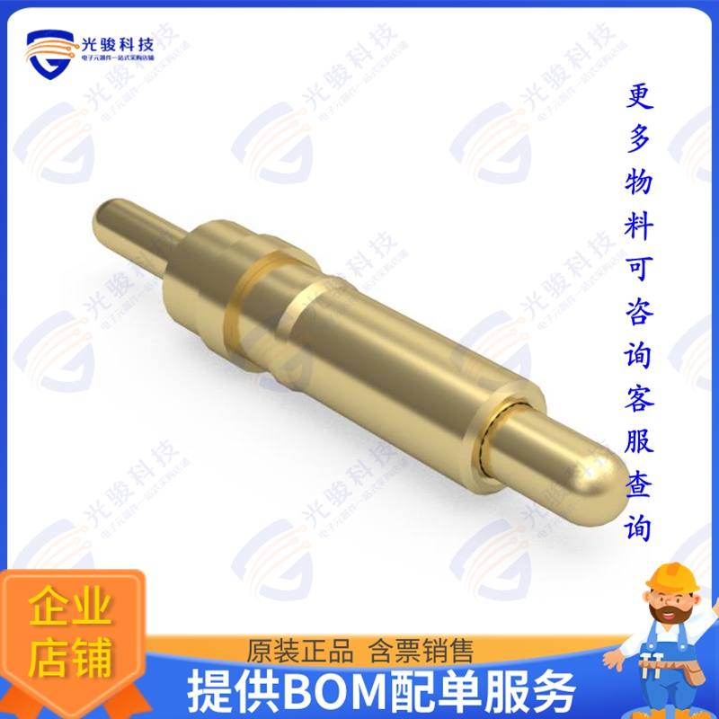 0860-0-15-20-82-14-11-0连接器 SPRING-LOADED HIGH CURRENT PIN