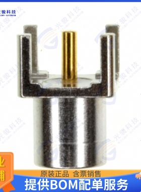 1060985-1 连接器CONN MCX RCPT STR 50 OHM PCB