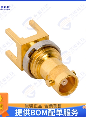 034-1126-12G 连接器HD-BNC STRAIGHT PCB JACK, SURFAC