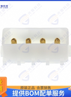 1586534-2 连接器CONN HEADER VERT 4POS 5.08MM