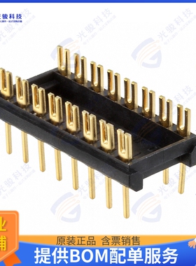 16-600-11 连接器CONN HDR DIP FORK 16POS GOLD