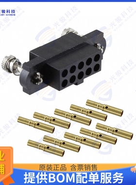 M80-4661005 连接器CONN RCPT 10POS CRIMP 24-28AWG