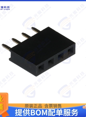 FR20204VBNN 连接器RECEPTACLE, THR, SINGLE ROW, .10