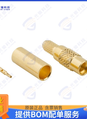 262119 连接器CONN MMCX JACK STR 50 OHM SOLDER