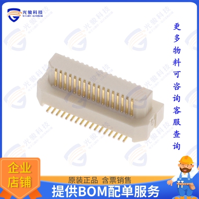 AXK6S34547YG 连接器CONN HDR 34POS SMD GOLD