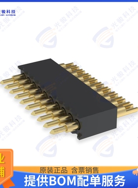 854-22-010-10-053101 连接器.050  PITCH SINGLE ROW, SOLDERCU