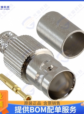 112966 连接器CONN BNC JACK STR 75 OHM CRIMP
