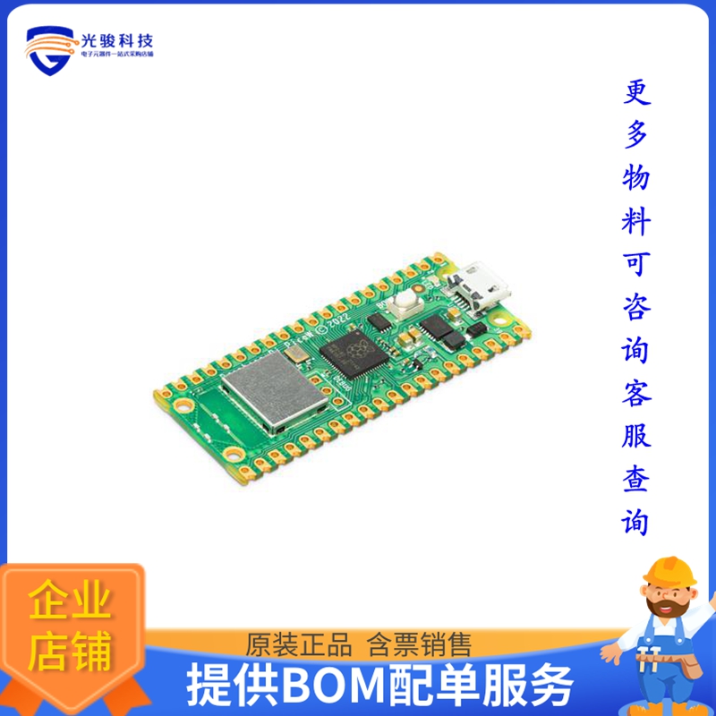 SC0918【RASPBERRY PI PICO W RP2040】射频评估板开发套件