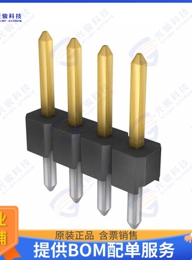 961104-6404-AR 连接器CONN HEADER VERT 4POS 2.54MM