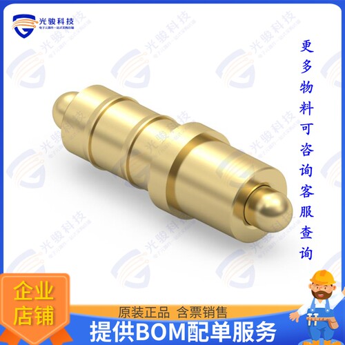 0881-1-15-20-82-14-11-0连接器 DOUBLE ACTION SPRING-LOADED PI
