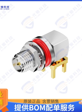 RFPC-SMA24-FN-A-E 连接器SMA PCB MOUNT RIGHT ANGLE IP67