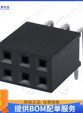 PPTC032LJBN-RC 连接器CONN HDR 6POS 0.1 TIN PCB R/A
