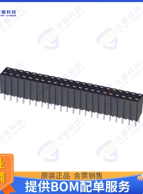 929852-01-22-10 连接器CONN RCPT 44POS 0.1 GOLD PCB