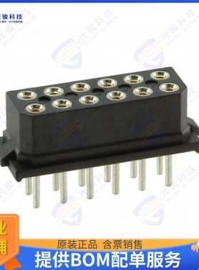 M80-8501242 连接器CONN RCPT 12POS 0.079 GOLD PCB