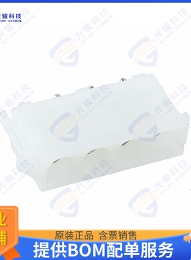 643415-1 连接器CONN HDR 4POS 0.25 TIN PCB