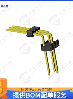 GPHB298-0302A650C1SA 连接器2.54MM PITCH HEADER SINGLE ROW R