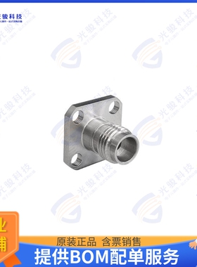 RF292A4JCCA 连接器CONN 2.92MM J FLNG MNT 4HOLE