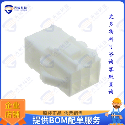 177909-1 连接器CONN RCPT HSG 6POS 3.96MM