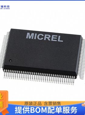 KSZ8862-32MQL《接口芯片IC ETHERNET SW 2PORT BUS 128QFP》