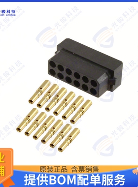 M80-8441245 连接器CONN RCPT 12POS CRIMP 24-28AWG