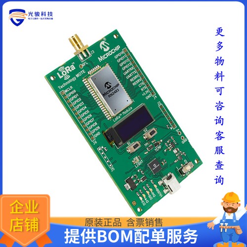 DM164138[DEMO BOARD RN2483 LORA MOTE]评估板