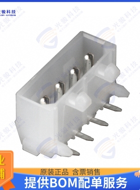 641737-1 连接器CONN HEADER R/A 4POS 5.08MM