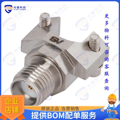 SF2921-61450 连接器CONN SMA JACK STR 50OHM EDGE MNT
