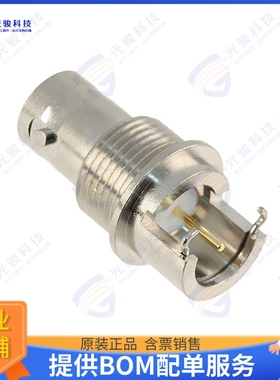 361V704EFT 连接器CONN BNC JACK STR 75OHM EDGE MNT