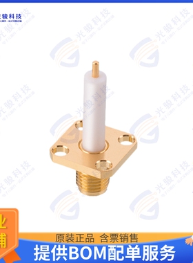 60312422114522 连接器SMA PANEL JACK 4-HOLE FLANGE STR