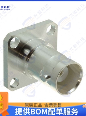 1-1337446-0 连接器CONN BNC JACK STR 50 OHM SOLDER