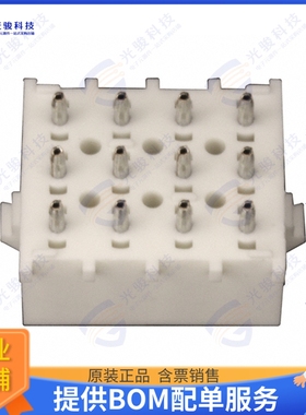 350829-4 连接器CONN HDR 12POS 0.25 GOLD PCB