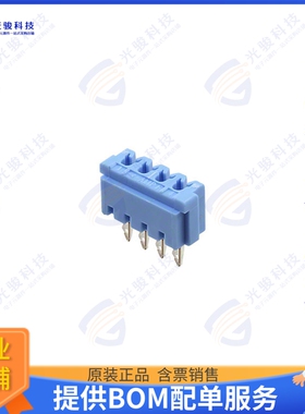 2-173985-4 连接器CONN WIRE IDC 4POS 26-28AWG VERT