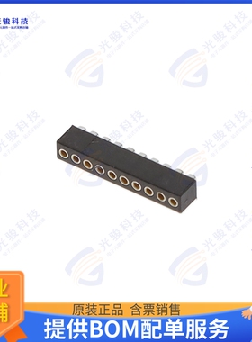 399-41-010-21-300000 连接器CONN RCPT 10POS GOLD PCB