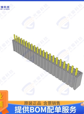 BSW-121-24-L-S 连接器CONN RCPT 21POS 0.1 GOLD PCB