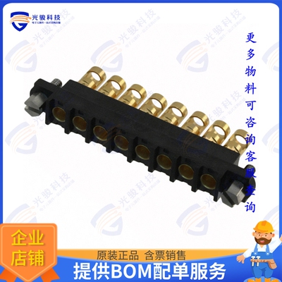 M80-4000000F1-08-325-00-000 连接器CONN RCPT 8POS SOLDER 12AW