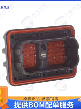 DRC20-50P04 连接器HDR, 50P, BLK, ST, AU/NI/CU, 04