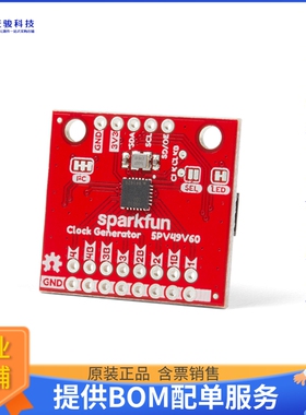 BOB-15734【QWIIC 5P49V60 CLOCK GENERATR BRD】扩展板、子卡
