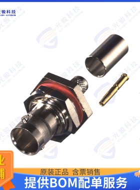 RFB-1717 连接器BNC FEMALE BH CRIMP; 75 OHMS