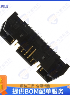 102154-4 连接器CONN HEADER VERT 20POS 2.54MM