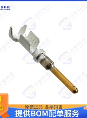 638078-1 连接器CONN PIN 14-18AWG CRIMP GOLD