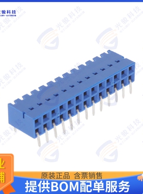 89883-313LF 连接器CONN RCPT 26POS 0.1 GOLD PCB R/A