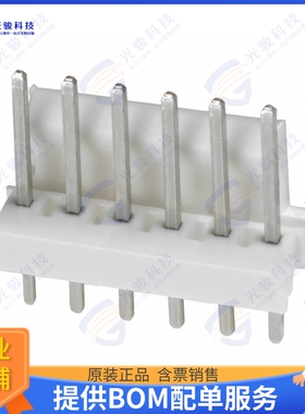 1744214-6 连接器CONN HEADER VERT 6POS 2.54MM