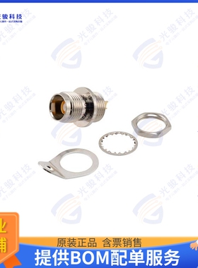 PE410-09593 连接器78 Ohm TRT Jack Bulkhead Mount 1