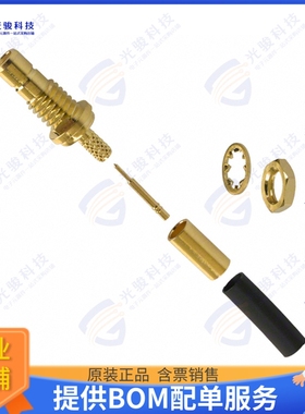 142192 连接器CONN SMB JACK STR 50 OHM SOLDER