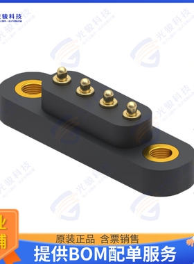 858-22-004-80-012101 连接器CONN SPRING PISTON 4POS PCB