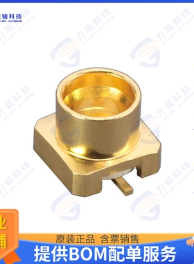 CONSMP001-SMD-G-T 连接器CONN SMP PLUG STR 50 OHM SMD