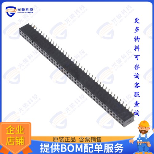 SQW-140-01-L-D-VS-A-P 连接器CONN RCPT 80POS 0.079 GOLD SMD
